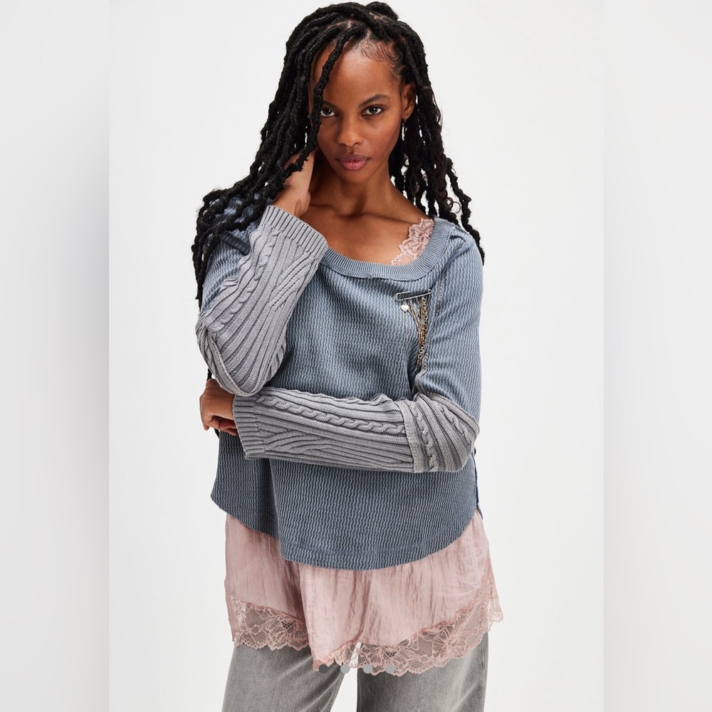 Free People We The Free Swinging Cable Cuff NWT